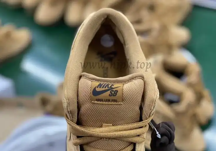 Pk God Sb dunk low wheat mocha retail materials ready to ship