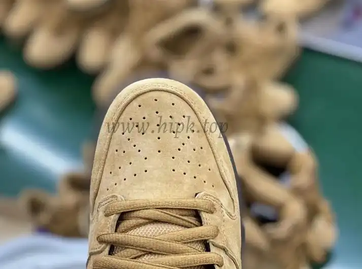 Pk God Sb dunk low wheat mocha retail materials ready to ship