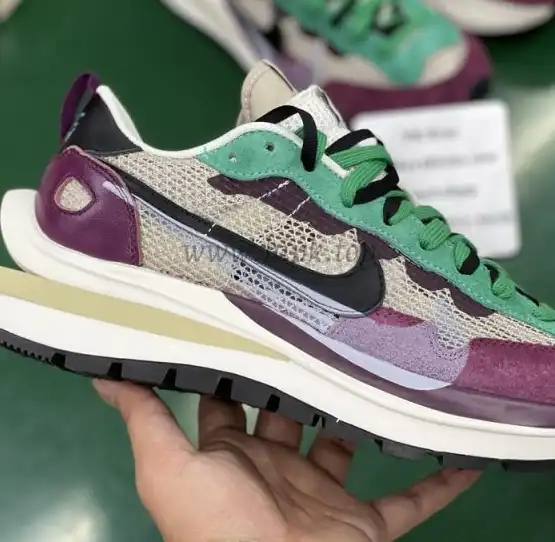 PK God Sacai X VaporWaffle Royal Fuchsia retail materials ready to ship