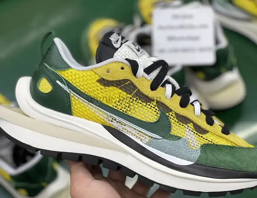 PK God sacai X Nike vaporwaffle tour yellowretail materials ready to ship