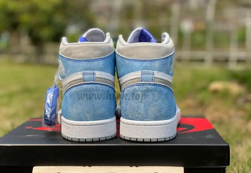 Pk god air Jordan 1 OG retro hyper royalretail materials ready on March 4th