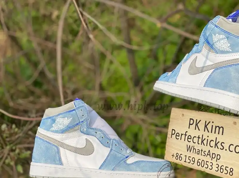 Pk god air Jordan 1 OG retro hyper royalretail materials ready on March 4th