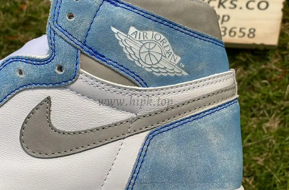 Pk god air Jordan 1 OG retro hyper royalretail materials ready on March 4th