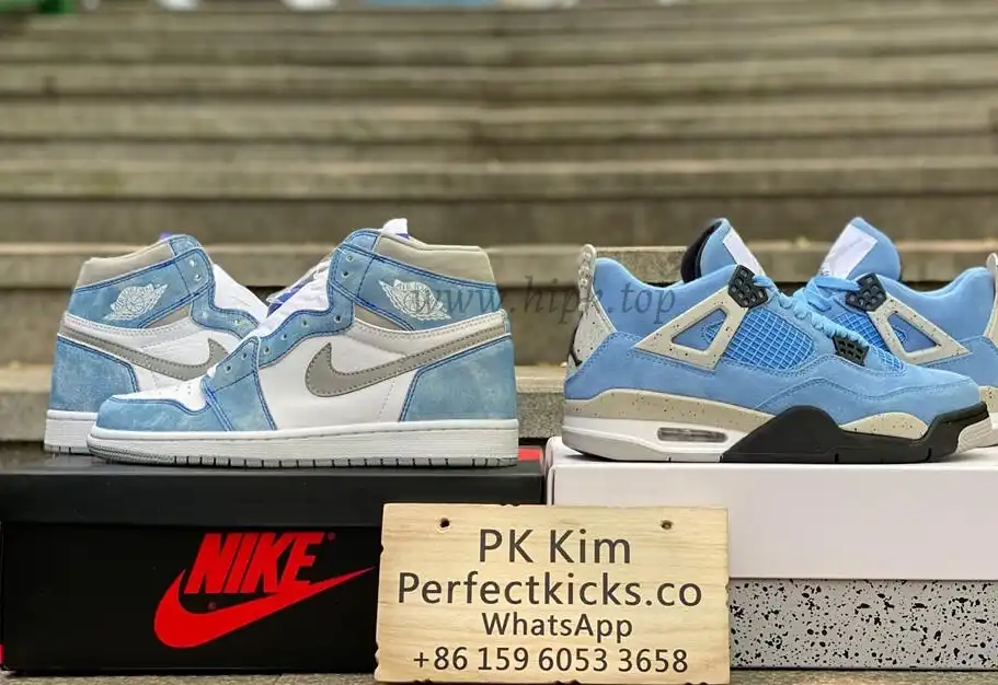 Pk god air Jordan 1 OG retro hyper royalretail materials ready on March 4th