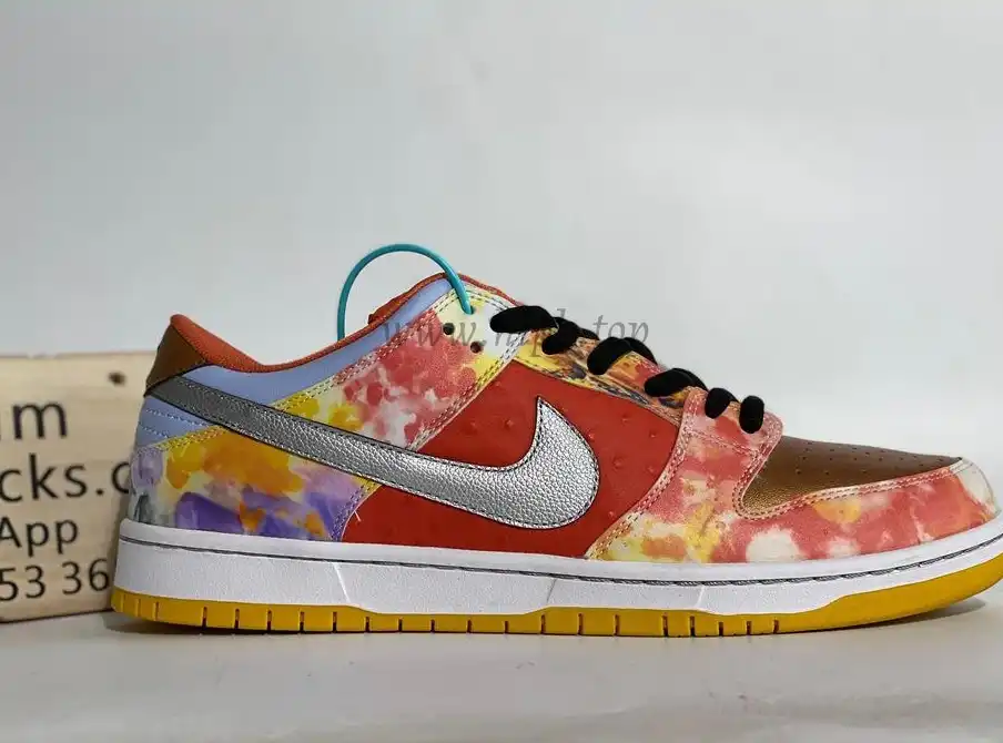 Pk God Nike dunk low pro QS street hawker retail materials ready to ship