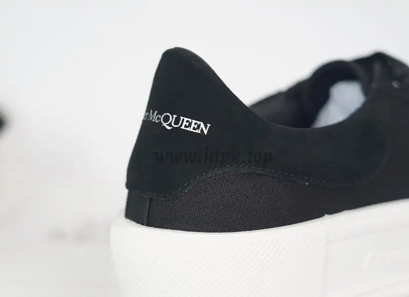 PK GOD ALXNDER MC MCQUEEN PARIS lowBlackSUEDE HEEL BEST VERSION READY TO SHIP