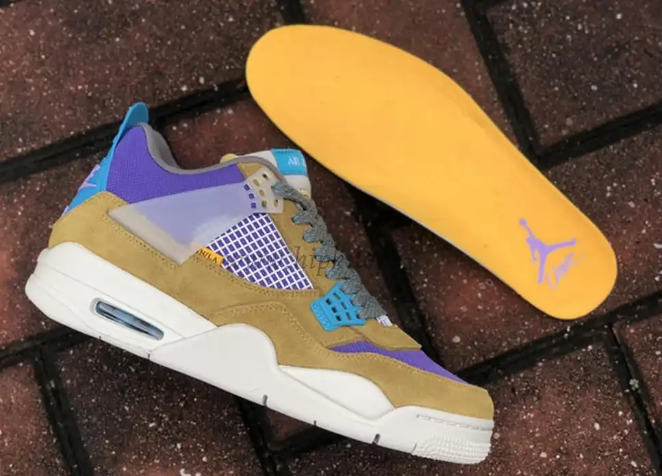 PK God The Union x Air Jordan 4 SP “Desert Moss”retail materials ready to ship