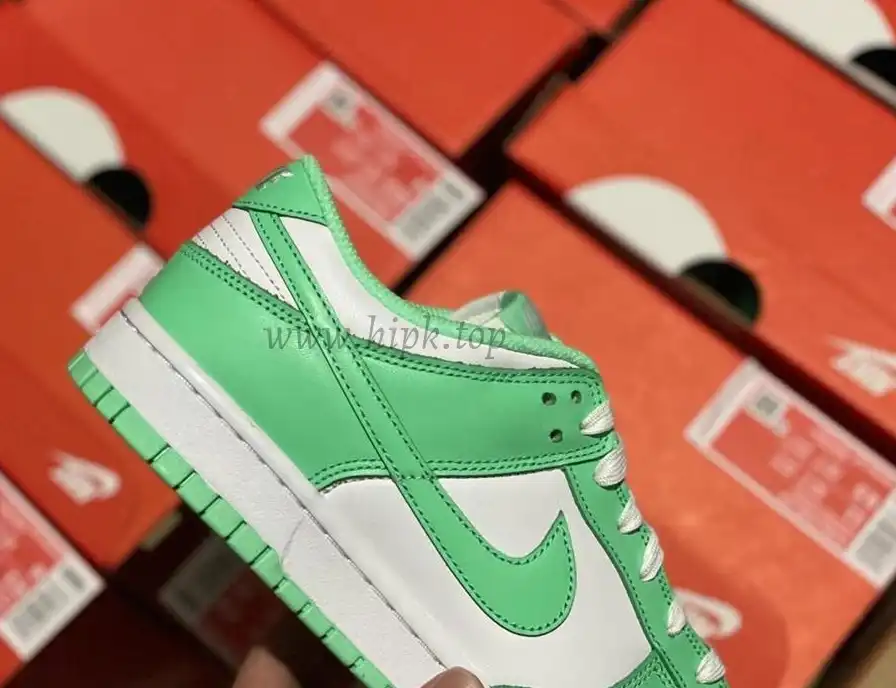 PK GOD nike dunk low Green Glow retail materials ready to ship