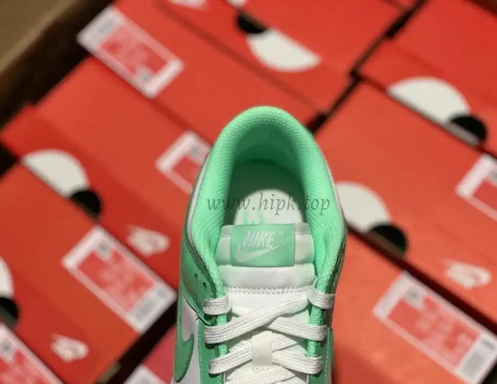 PK GOD nike dunk low Green Glow retail materials ready to ship