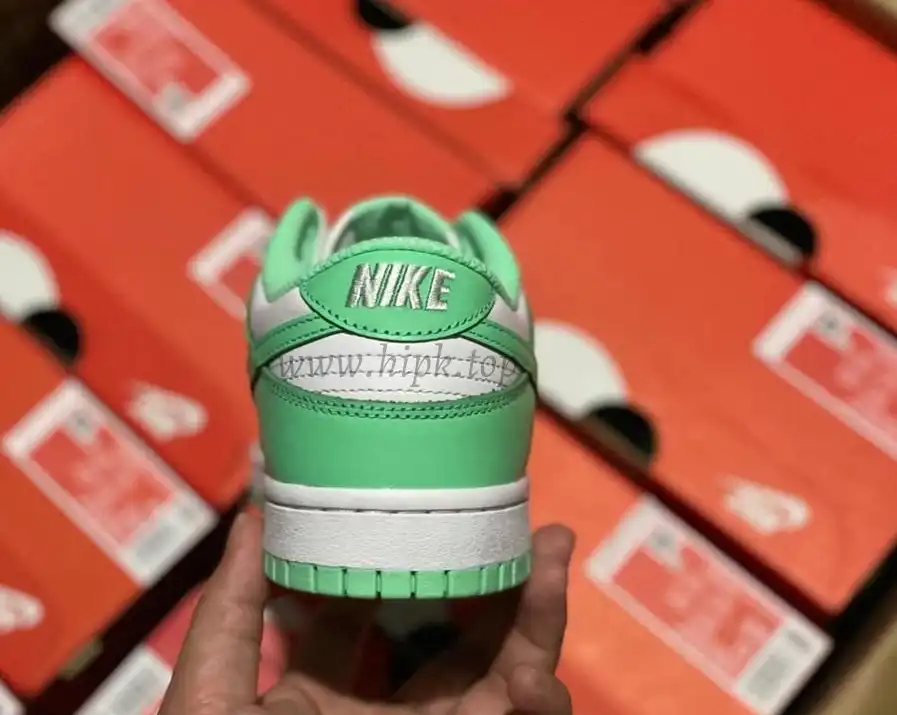 PK GOD nike dunk low Green Glow retail materials ready to ship