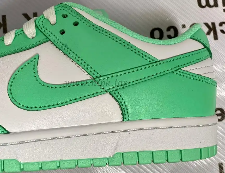 PK GOD nike dunk low Green Glow retail materials ready to ship