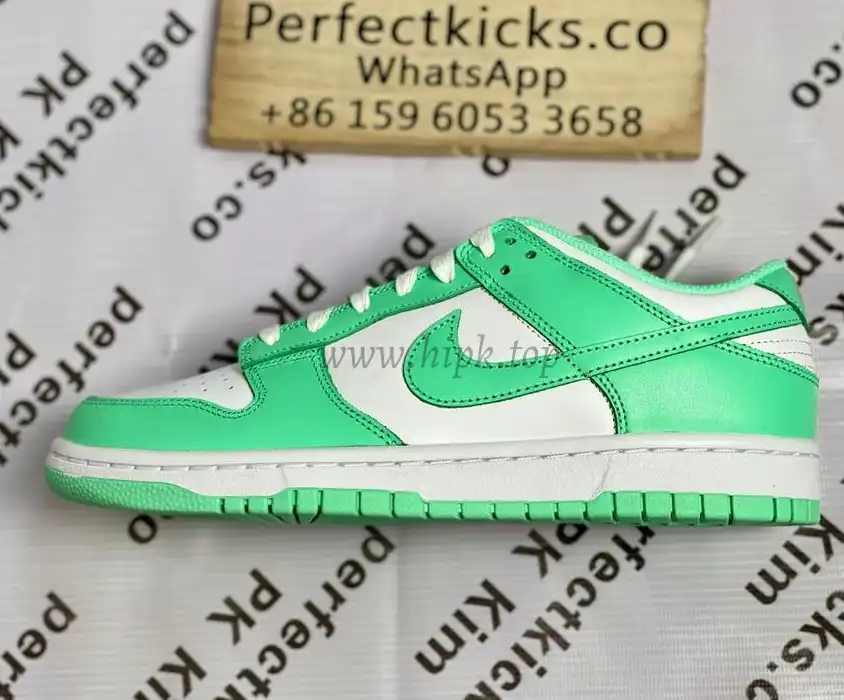 PK GOD nike dunk low Green Glow retail materials ready to ship