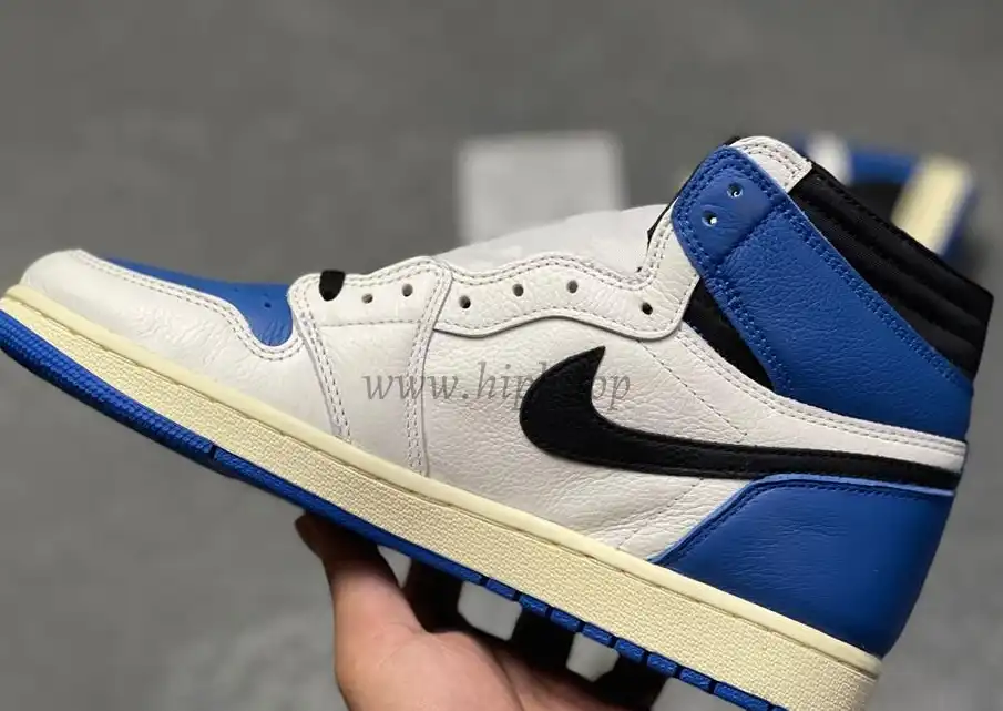 PK 4.0 Travis Scott X Fragment X Air Jordan 1 High OG retail materials ready to ship