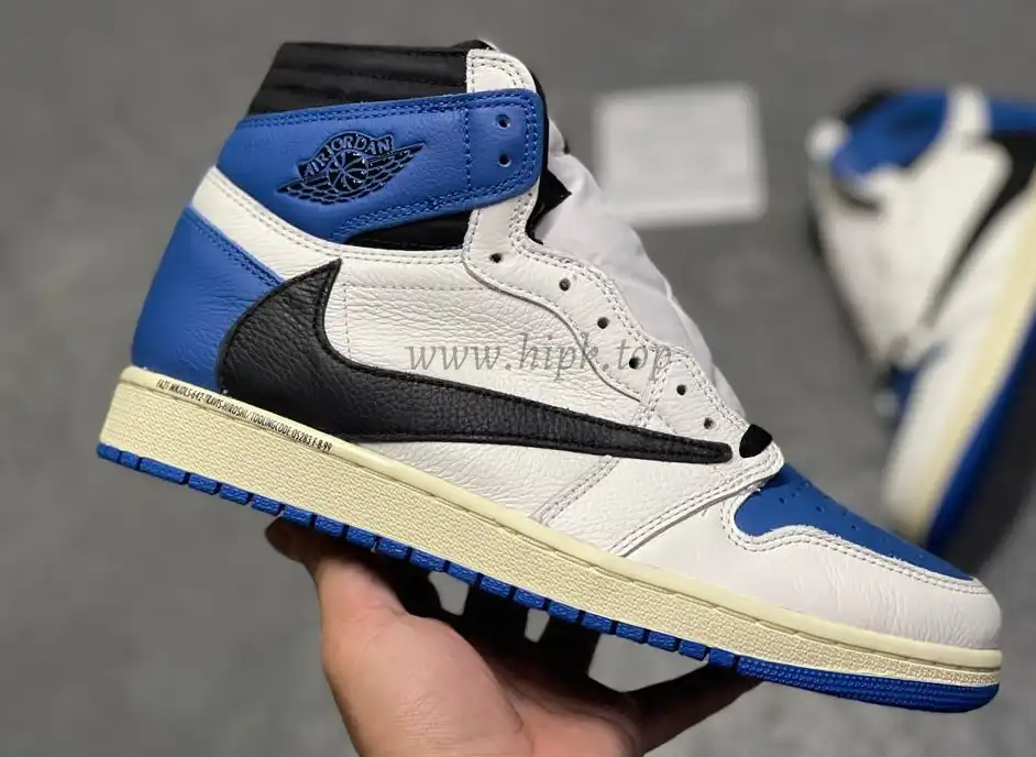 PK 4.0 Travis Scott X Fragment X Air Jordan 1 High OG retail materials ready to ship