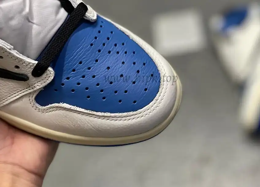 PK 4.0 Travis Scott X Fragment X Air Jordan 1 High OG retail materials ready to ship