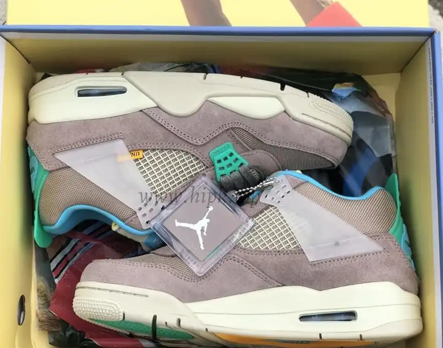 PK God Union LA x Air Jordan 4 ‘’Taupe Haze‘’retail materials ready to ship