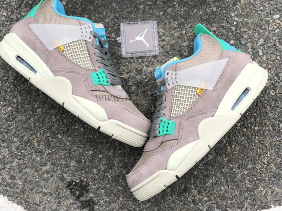 PK God Union LA x Air Jordan 4 ‘’Taupe Haze‘’retail materials ready to ship