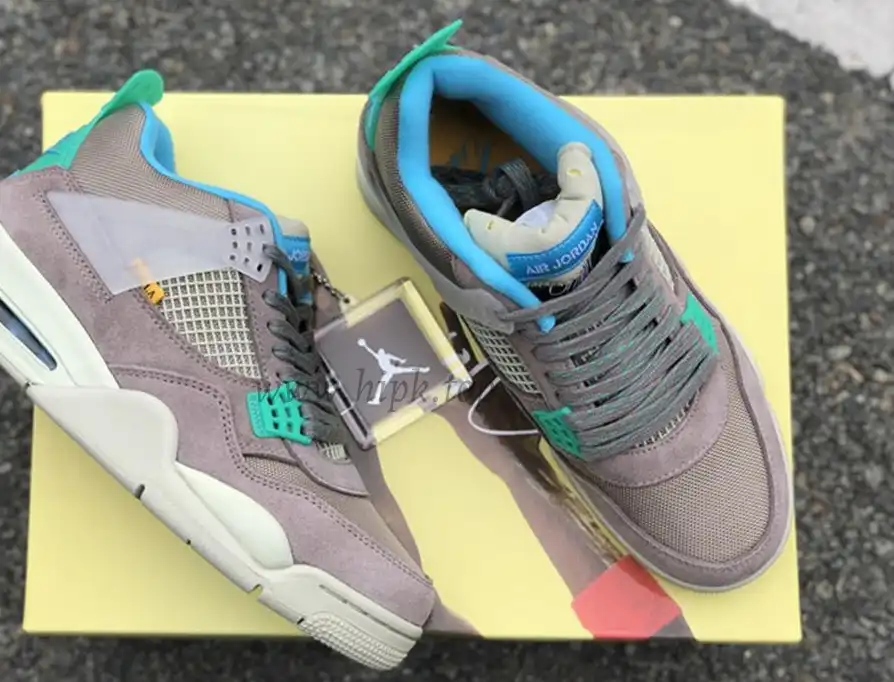 PK God Union LA x Air Jordan 4 ‘’Taupe Haze‘’retail materials ready to ship