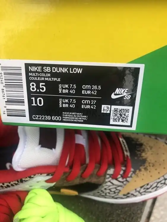 PK God Nike SB Dunk Low“ What the P-Rod”retail materials ready to ship