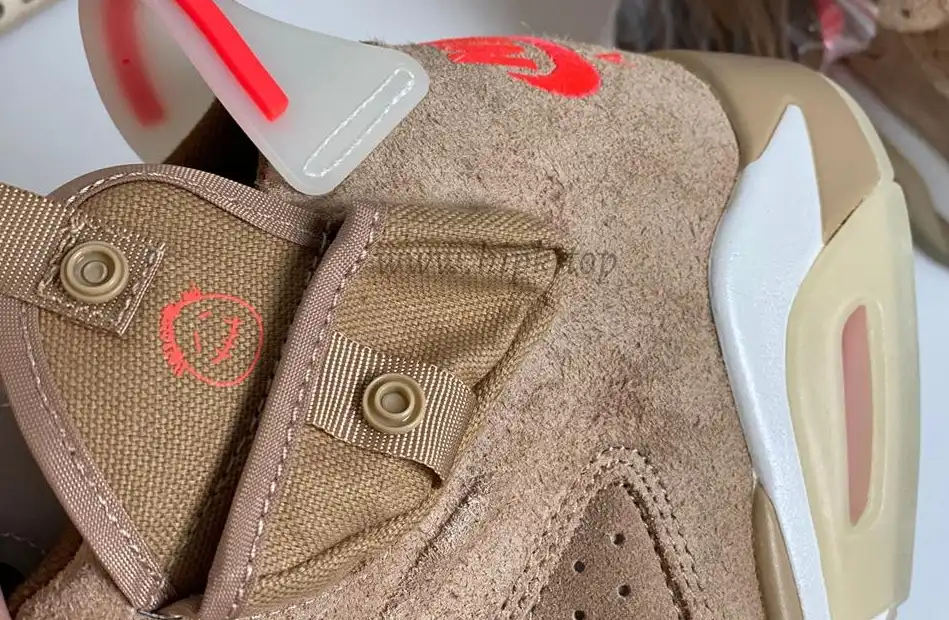 PK GOD Travis Scott x Air Jordan 6 Retro ‘British Khaki’ retail materials ready to ship