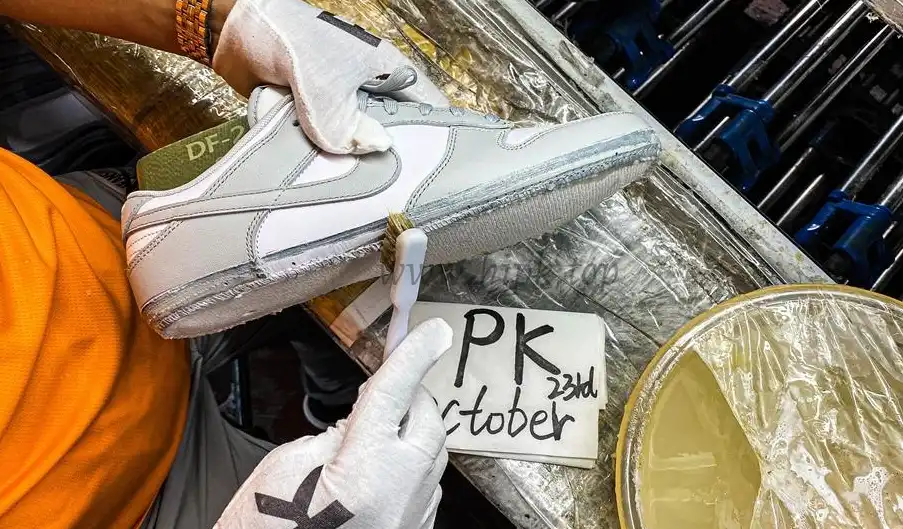 PK GOD nike dunk low photon dust retail materials ready to ship