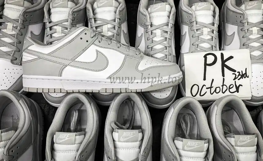 PK GOD nike dunk low photon dust retail materials ready to ship