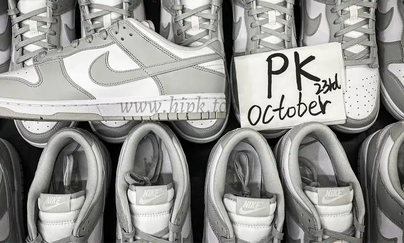 PK GOD nike dunk low photon dust retail materials ready to ship