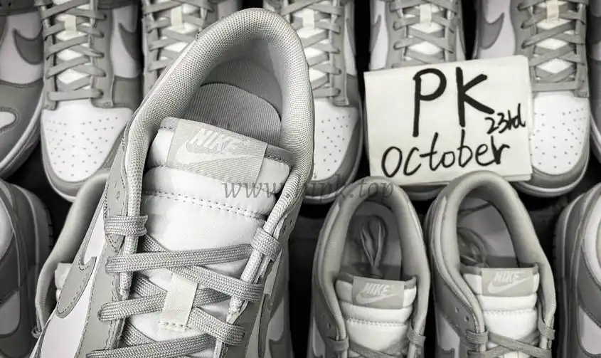 PK GOD nike dunk low photon dust retail materials ready to ship