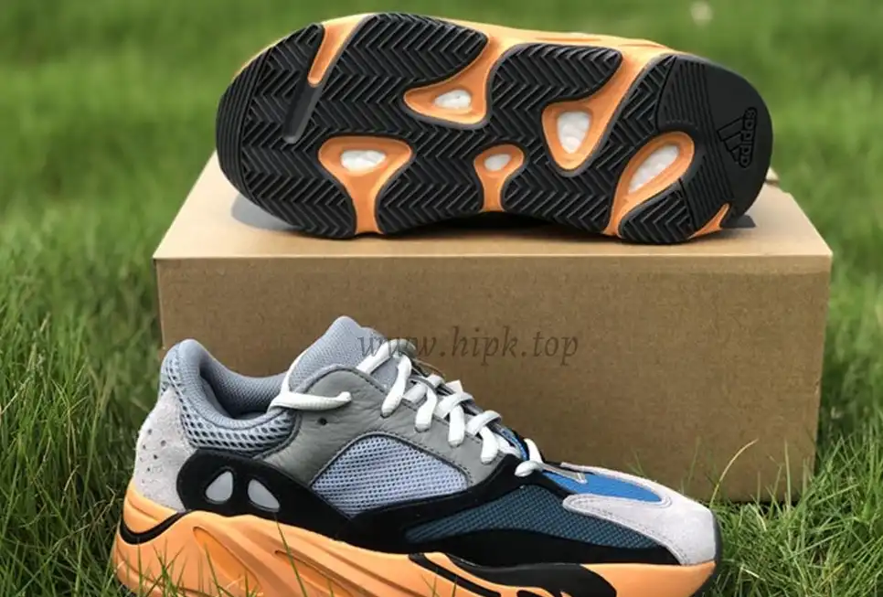 PK God Yeezy Boost 700 V2 Sun Wash Orange Black GW0296