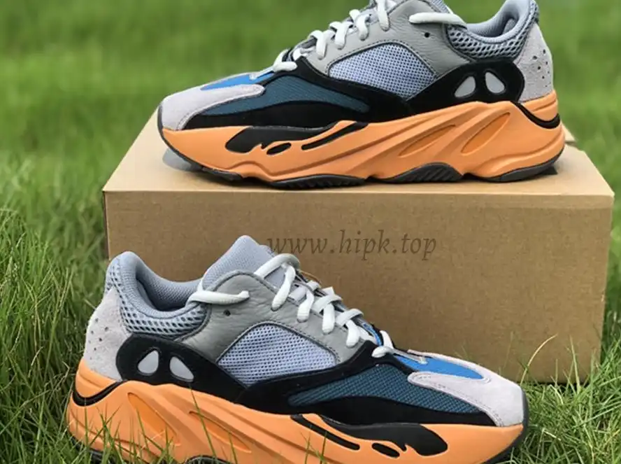 PK God Yeezy Boost 700 V2 Sun Wash Orange Black GW0296