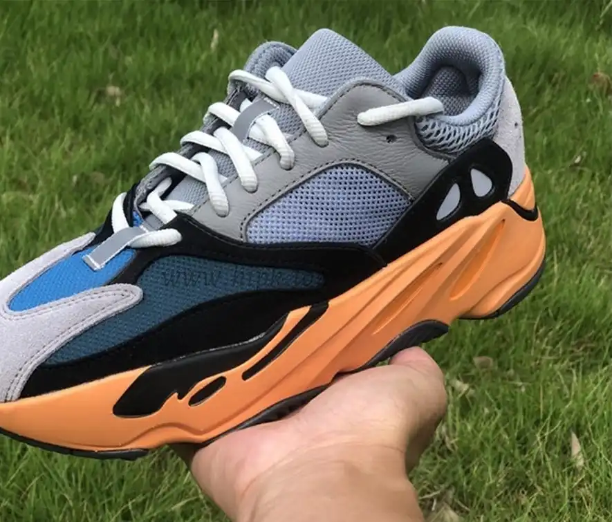 PK God Yeezy Boost 700 V2 Sun Wash Orange Black GW0296