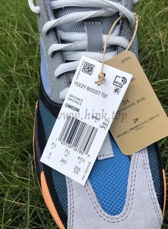 PK God Yeezy Boost 700 V2 Sun Wash Orange Black GW0296