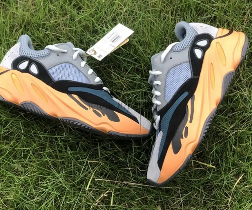 PK God Yeezy Boost 700 V2 Sun Wash Orange Black GW0296