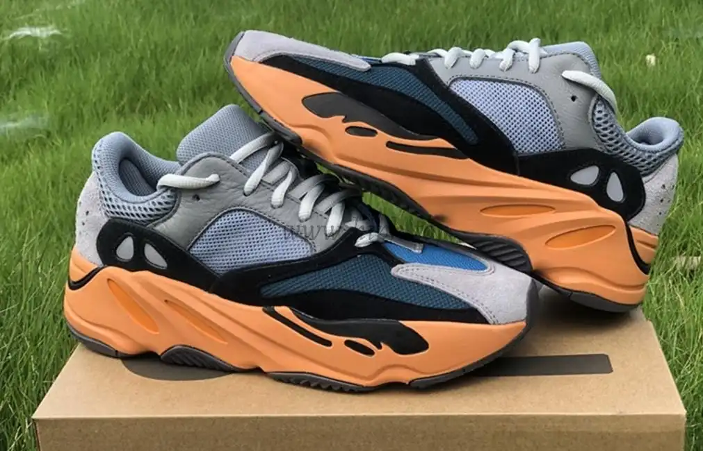 PK God Yeezy Boost 700 V2 Sun Wash Orange Black GW0296