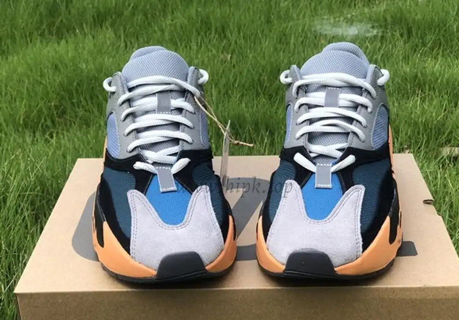 PK God Yeezy Boost 700 V2 Sun Wash Orange Black GW0296