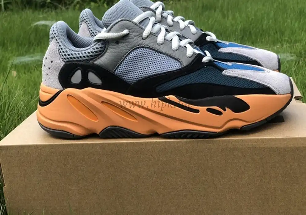 PK God Yeezy Boost 700 V2 Sun Wash Orange Black GW0296