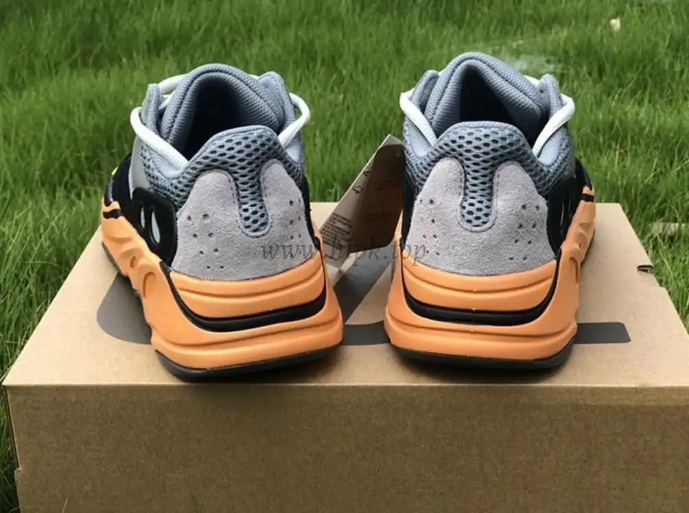 PK God Yeezy Boost 700 V2 Sun Wash Orange Black GW0296