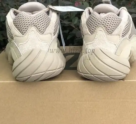 God Yeezy 500 Salt EE7287 retail sample version ready