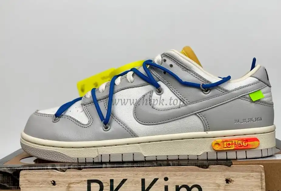 Pk God off white X dunk low the 50 NO.10 retail materials ready to ship