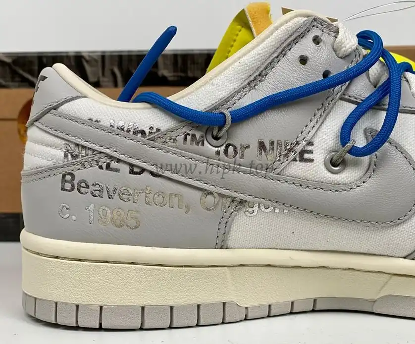 Pk God off white X dunk low the 50 NO.10 retail materials ready to ship