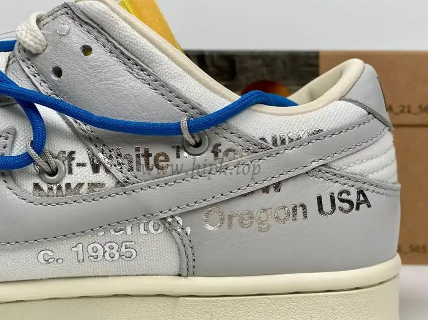 Pk God off white X dunk low the 50 NO.10 retail materials ready to ship