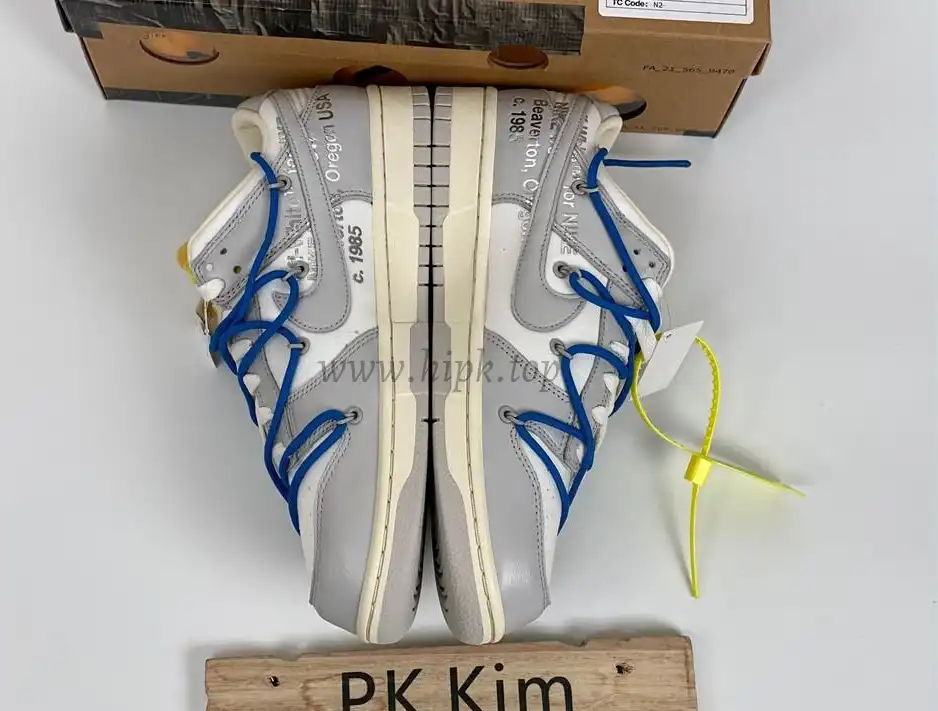 Pk God off white X dunk low the 50 NO.10 retail materials ready to ship