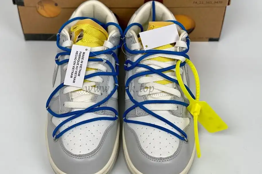 Pk God off white X dunk low the 50 NO.10 retail materials ready to ship