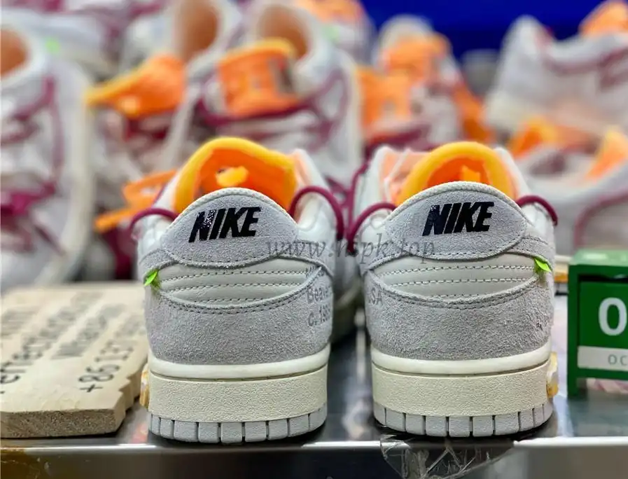 Pk God off white X dunk low the 50 NO.35 retail materials ready to ship