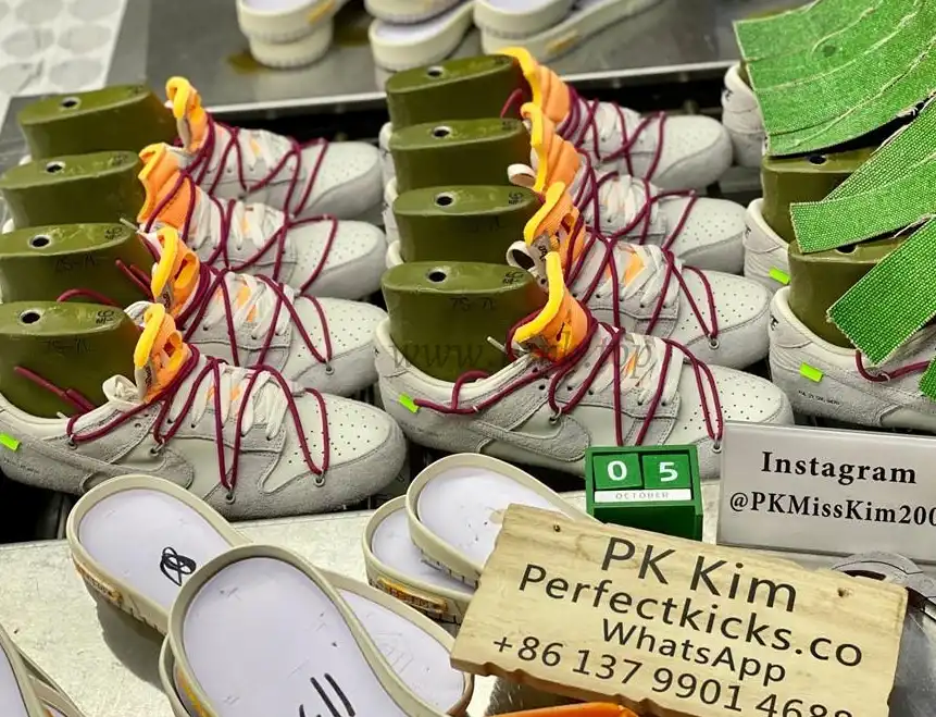 Pk God off white X dunk low the 50 NO.35 retail materials ready to ship