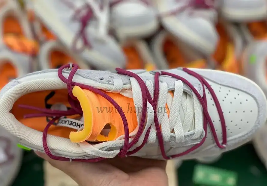 Pk God off white X dunk low the 50 NO.35 retail materials ready to ship