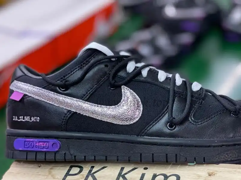 Pk God off white X dunk low the 50 NO.50 retail materials ready to ship