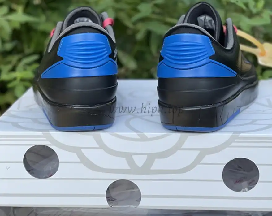 PK God OFF-WHITE x Air Jordan 2 blue Low retail materials ready to ship