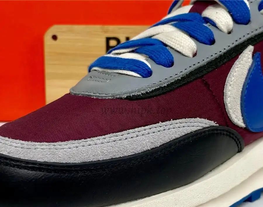 PK God LDWaffle x sacai x UNDERCOVER Night Maroon and Team Royal retail materials ready to ship