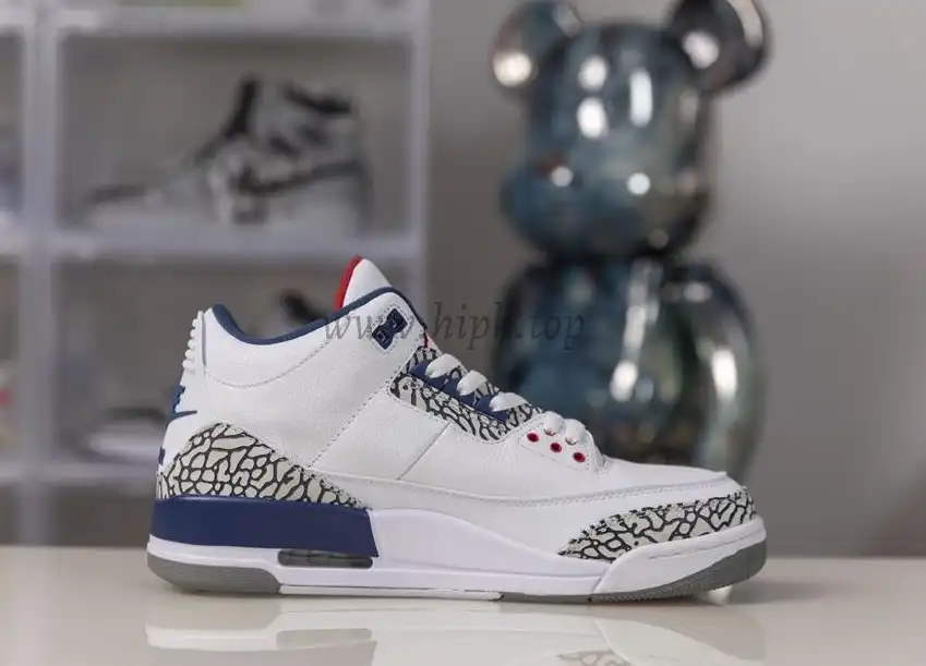 Authentic Air Jordan III Retro True Blue Best Version